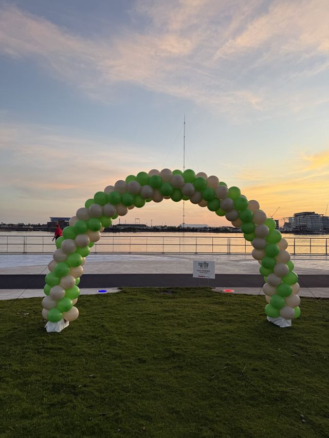 Balloon decor by Luxeballoon